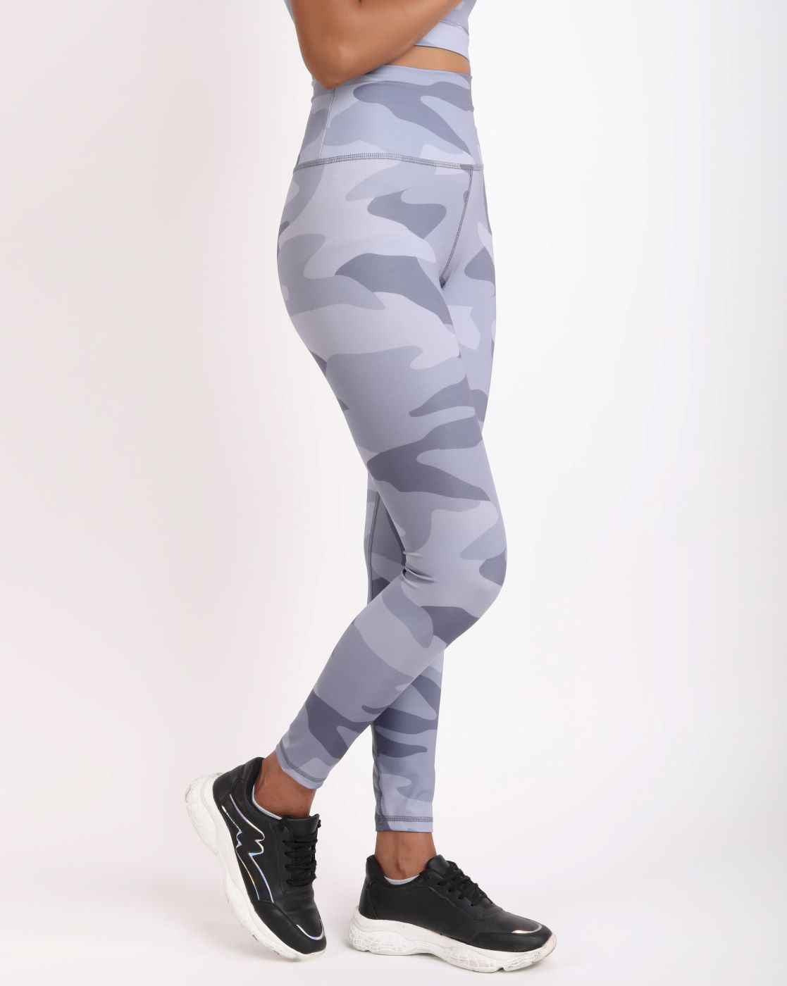 Grey Camo Legging